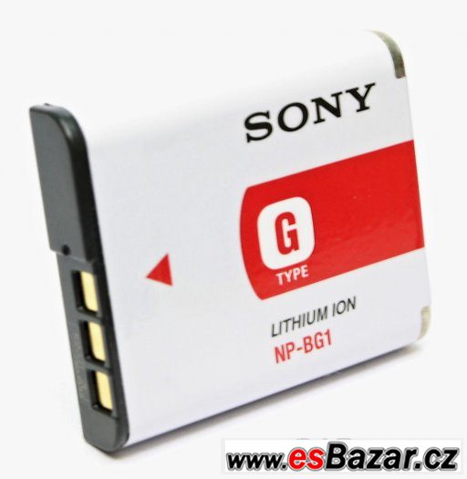 Sony NP-BG1 baterie Li-ion originál – fotografie 1