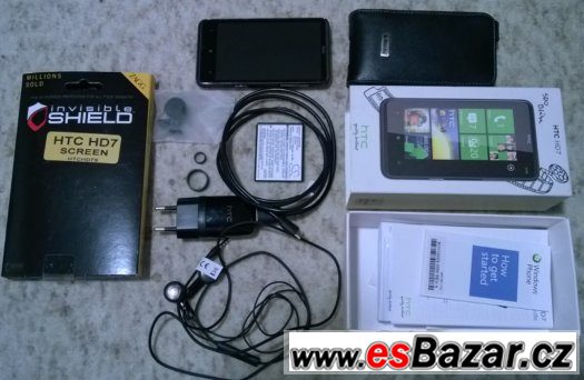 HTC HD7 + prislusenstvi – fotografie 1