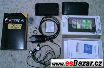 HTC HD7 + prislusenstvi