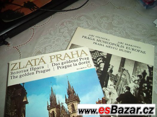 KNIHY O PRAZE + ČESKU – fotografie 2