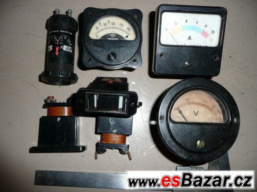 Panelové  voltmetry, ampérmetry a ohmmetry – fotografie 3