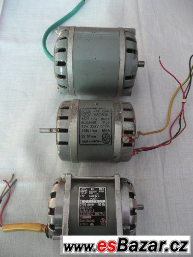 Elektromotůrky 220V – fotografie 1