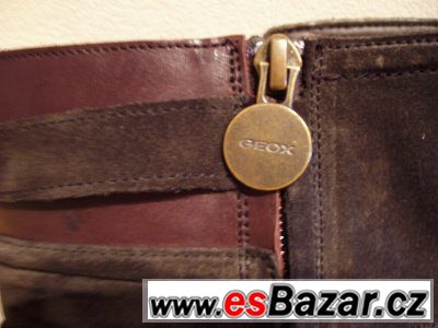 LUXUSNÍ NOVÉ KOŽENÉ KOZAČKY GEOX VEL. 37,5 - PC 3990 Kč – fotografie 3