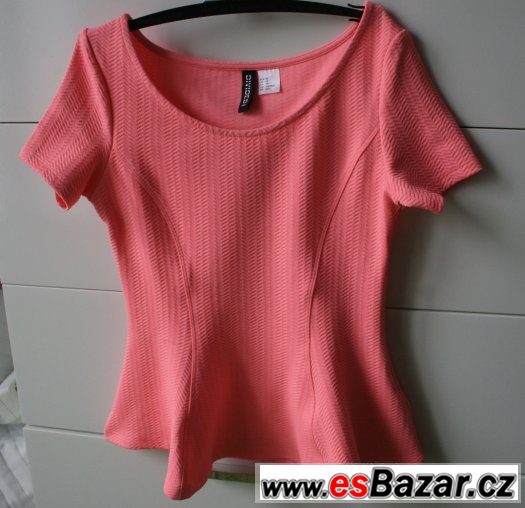 Strukturovaný top H&M – fotografie 1