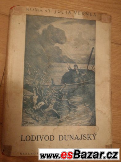 VERNE: Lodivod Dunajský, 1926, PŘEBAL – fotografie 1