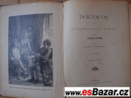 J:VERNE - Doktor Ox, 1893, nakladatelství J.Otto, – fotografie 1