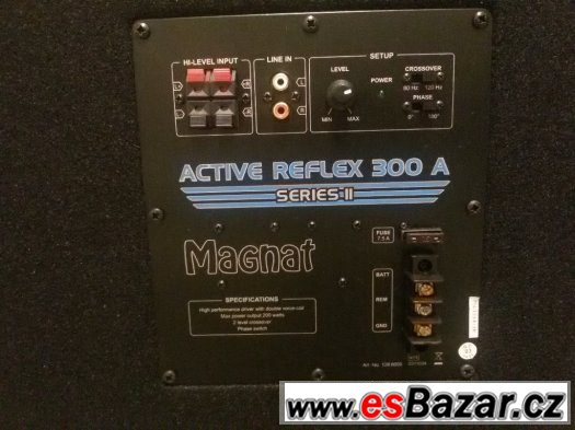 magnat active reflex 300a series II – fotografie 2