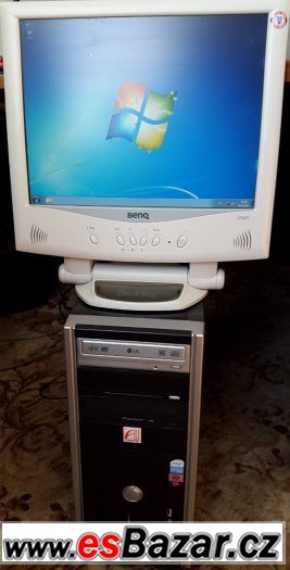 PC Stolní sestava (dvoujádro Pentium D)+ LCD 15" s repro – fotografie 1