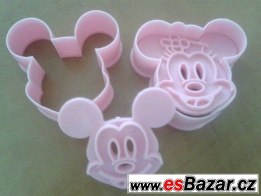 vykrajovátko marcipán modelína mickey mouse minnie – fotografie 1