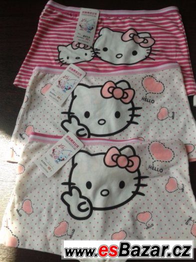 Kalhotky, boxerky hello kitty nové – fotografie 3