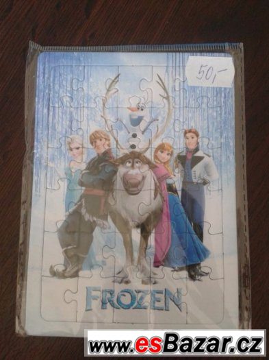 Puzzle frozen ledové království – fotografie 1