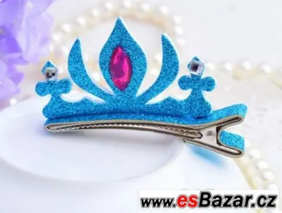 Frozen ledové království tiara sponka korunovace