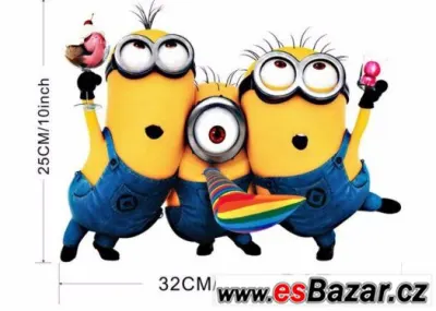 Já padouch Minions mimoni samolepka