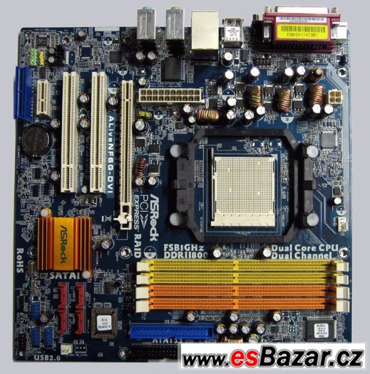 Zk.deska -cpu.hdd.ram.graficka karta – fotografie 1