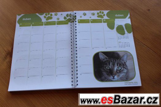 Kočičí kalendáře a diáře 2016 – fotografie 4