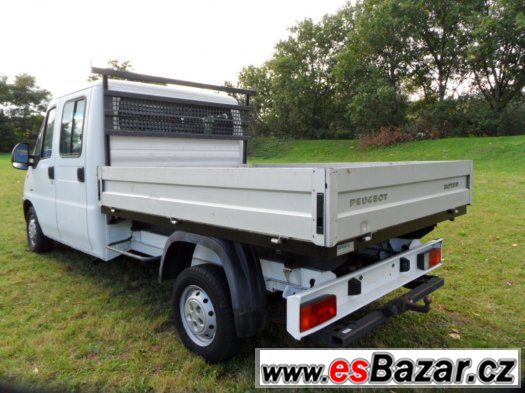 Peugeot Boxer 2.2 HDi valník-7 míst,klima,serviska,TOP – fotografie 2