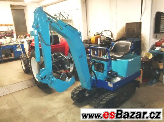 minibagr Kubota KH 007 po kompletní opravě – fotografie 1