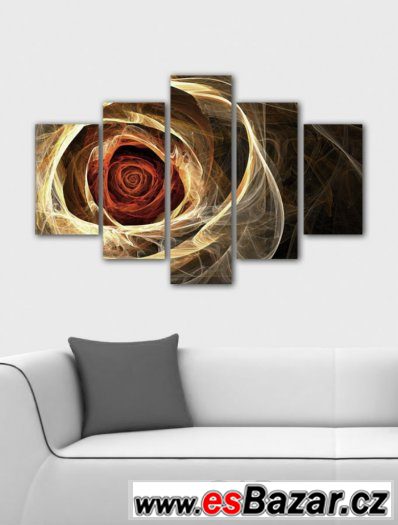 Fotoobraz, obraz - RŮŽE ABSTRAKCE - velikost 100 x 70 cm – fotografie 1