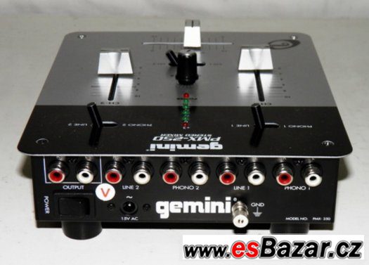 Nový mixážní pult Gemini PMX-250. – fotografie 2