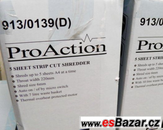 Nový značkový skartovač ProAction. – fotografie 2