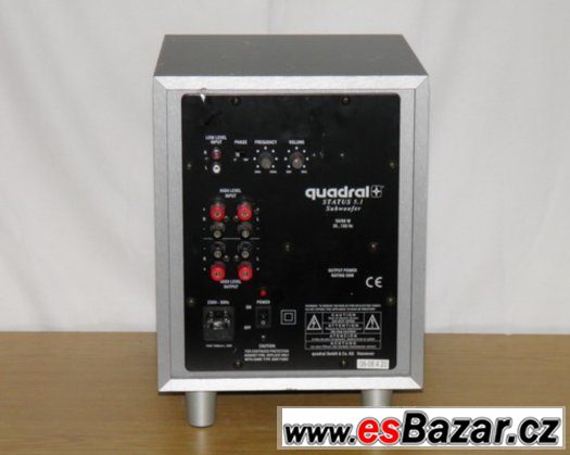 Aktivní subwoofer Quadral Status. – fotografie 5