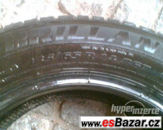 Barum Brillantis 185/65R14 86T-prodám pouze jednu pneu, – fotografie 2