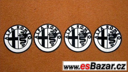 Logo Alfa Romeo - nášivka – fotografie 1