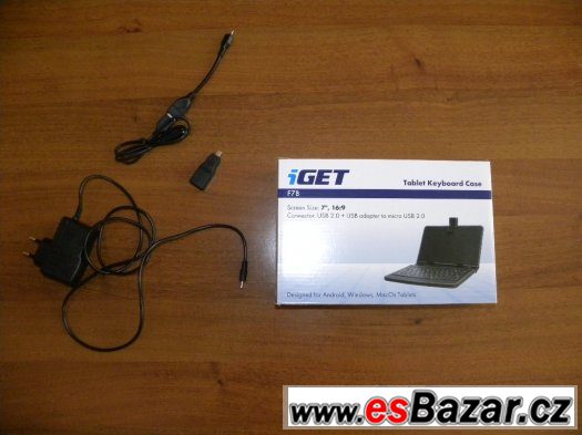 Tablet iGET F7B s klávesnicí – fotografie 3