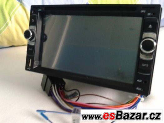 Nové autorádio 2DIN DVD s LCD Rozměr cca 100x180mm – fotografie 1