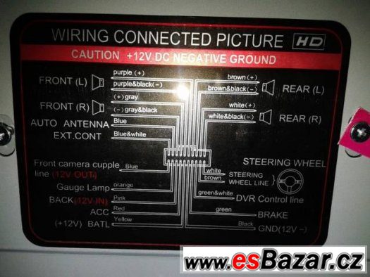 Nové autorádio 2DIN DVD s LCD Rozměr cca 100x180mm – fotografie 4
