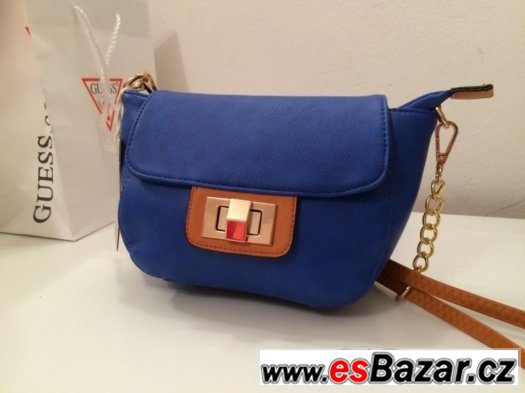modré crossbody – fotografie 1