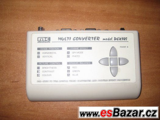 MULTI CONVERTER model DCX305 – fotografie 3