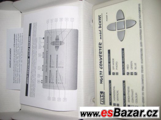 MULTI CONVERTER model DCX305 – fotografie 5