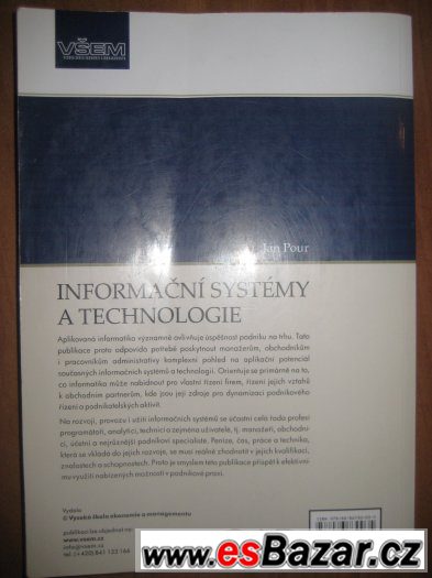 Informační systémy a technologie, VŠEM, 494 stran – fotografie 2