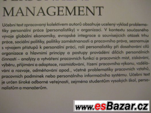 Personální management, VŠEM, 372 stran – fotografie 3