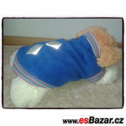 Mikina pro psa 38 cm - modrá – fotografie 2