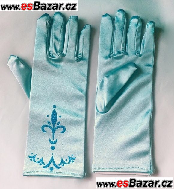 Set Ledové království (Frozen) - korunka,cop,rukavice,žezlo – fotografie 4
