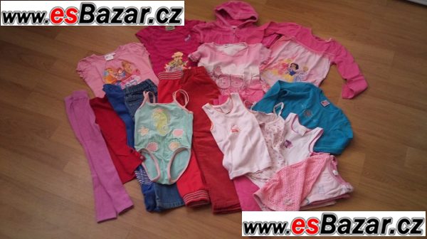 Velká maxi sada 19.kusů oblečení pro holku 4.-6.let – fotografie 1