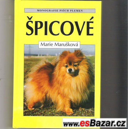 Kniha Špicové      cena 65 kč – fotografie 1