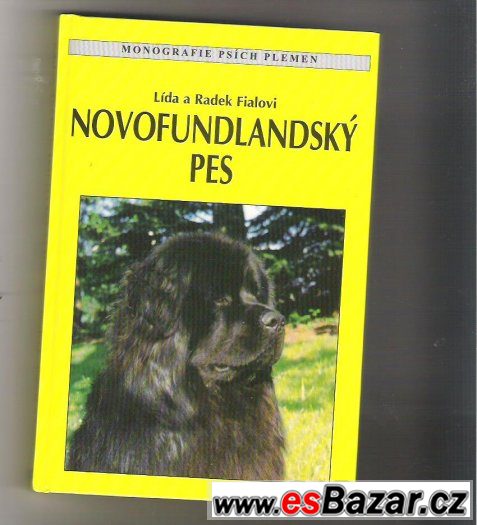 Kniha Novofundlandský pes            cena 65 kč – fotografie 1