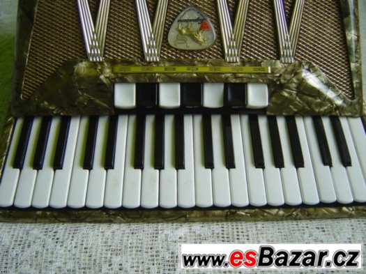 Harmonika akordeon Delicia Melodia – fotografie 2