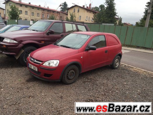 Opel corsa 1.2  van 2005 spatny motor – fotografie 1