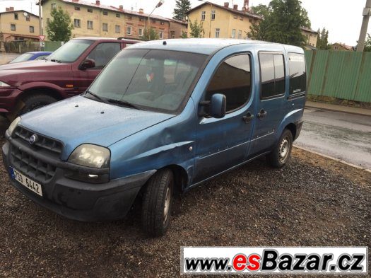 Fiat Doblo 1.8 2004 dvoje soupacky nova stk – fotografie 1