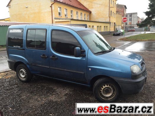 Fiat Doblo 1.8 2004 dvoje soupacky nova stk – fotografie 2