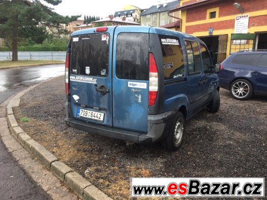 Fiat Doblo 1.8 2004 dvoje soupacky nova stk – fotografie 3