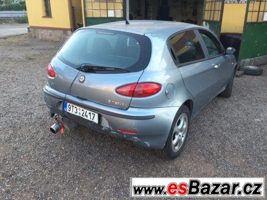 Alfa 147 1.6 2001 plne pojizdna 140 tis najeto – fotografie 4