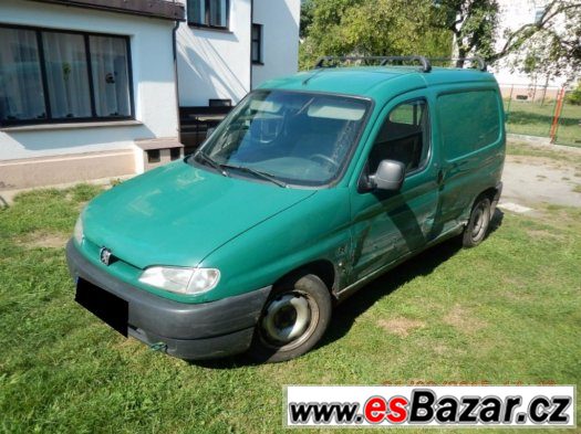 Peugeot Partner 1.9d  1996 eko placeno stk 2016/2 – fotografie 1
