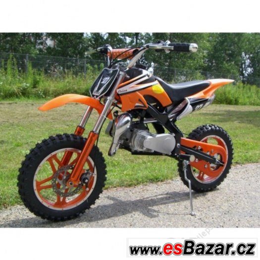 nová cross delta 49cc, benzín pro děti 4-7let – fotografie 2