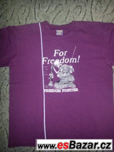 triko ; for freedom ; cca 66x54cm – fotografie 1