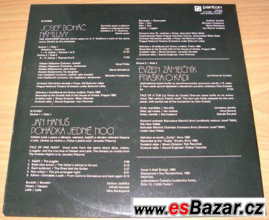 2 LP-SET: Boháč/Hanuš/Zámečník - 1983 – fotografie 3